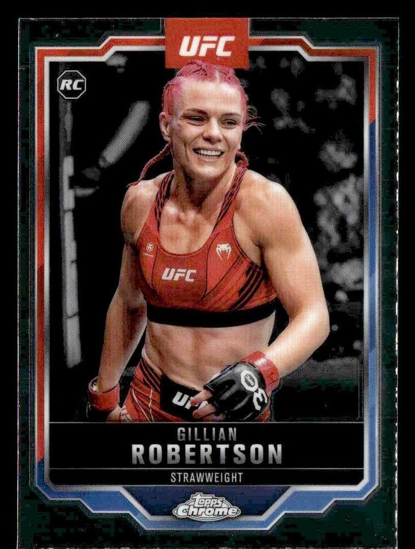 2025 Topps Chrome UFC #158 Gillian Robertson