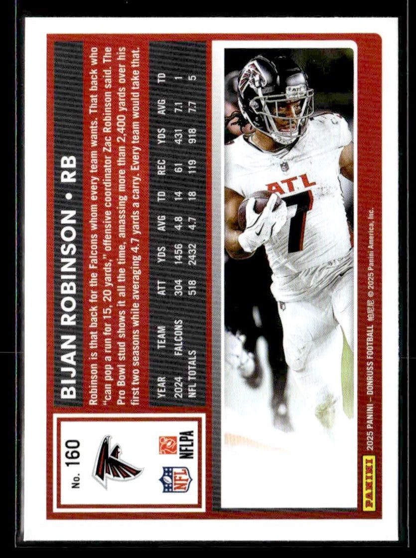 2025 Donruss #160 Bijan Robinson