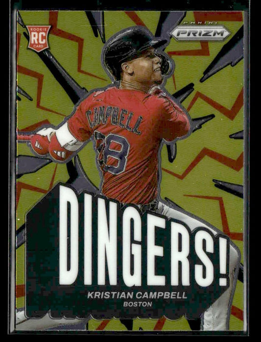 2025 Panini Prizm #9 Kristian Campbell Dingers!