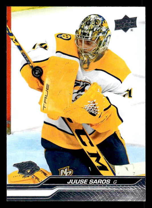 2023-24 Upper Deck #354 Juuse Saros