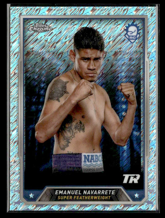 2024 Topps Chrome #10 Emanuel Navarrete Shimmer Refractor