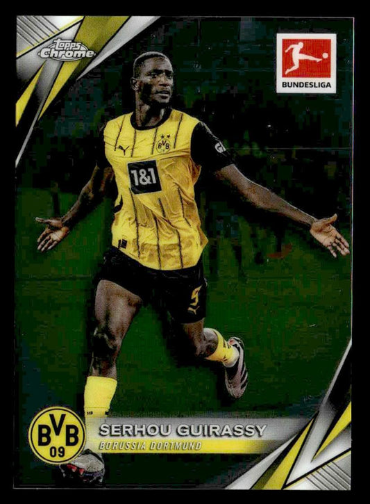2024-25 Topps Chrome Bundesliga #28 Serhou Guirassy