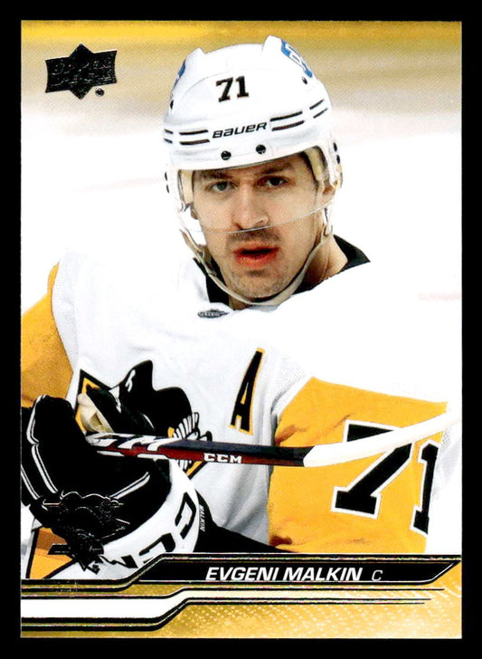 2023-24 Upper Deck #389 Evgeni Malkin