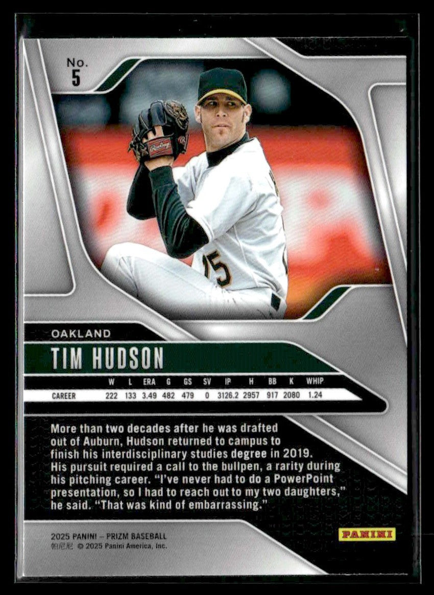 2025 Panini Prizm #5 Tim Hudson