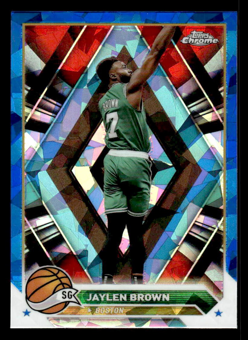 2023-24 Topps Chrome Sapphire Edition #78 Jaylen Brown