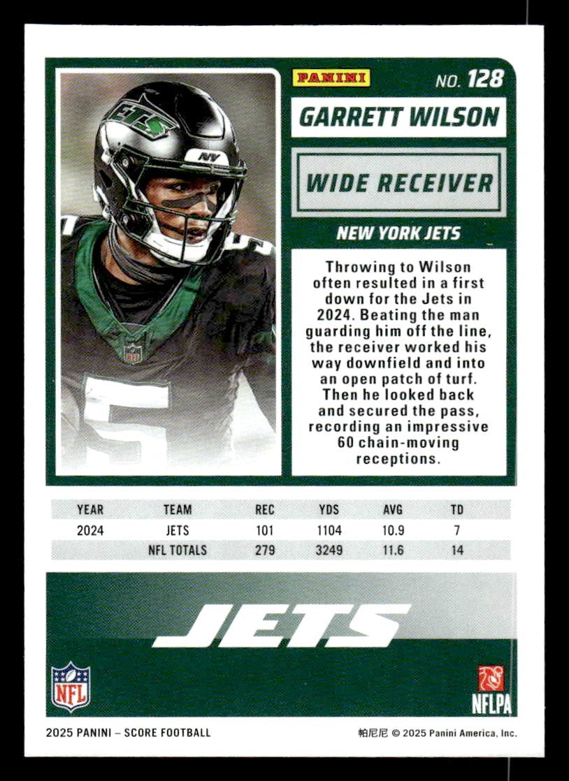 2025 Score #128 Garrett Wilson