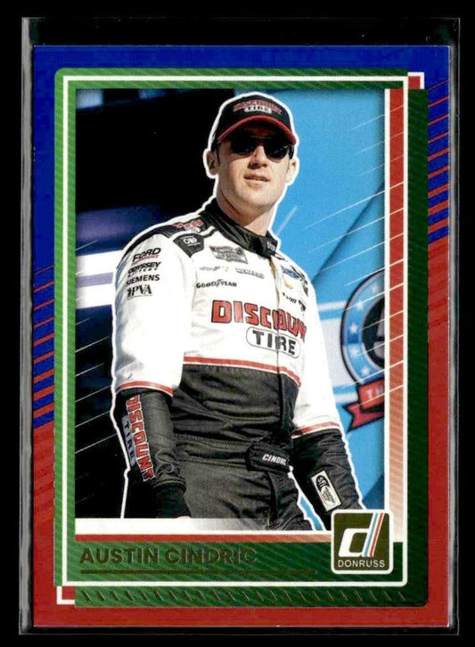 2025 Donruss #35 Austin Cindric Red and Blue