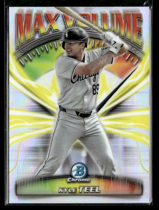 2025 Bowman Chrome #MV-2 Kyle Teel Max Volume