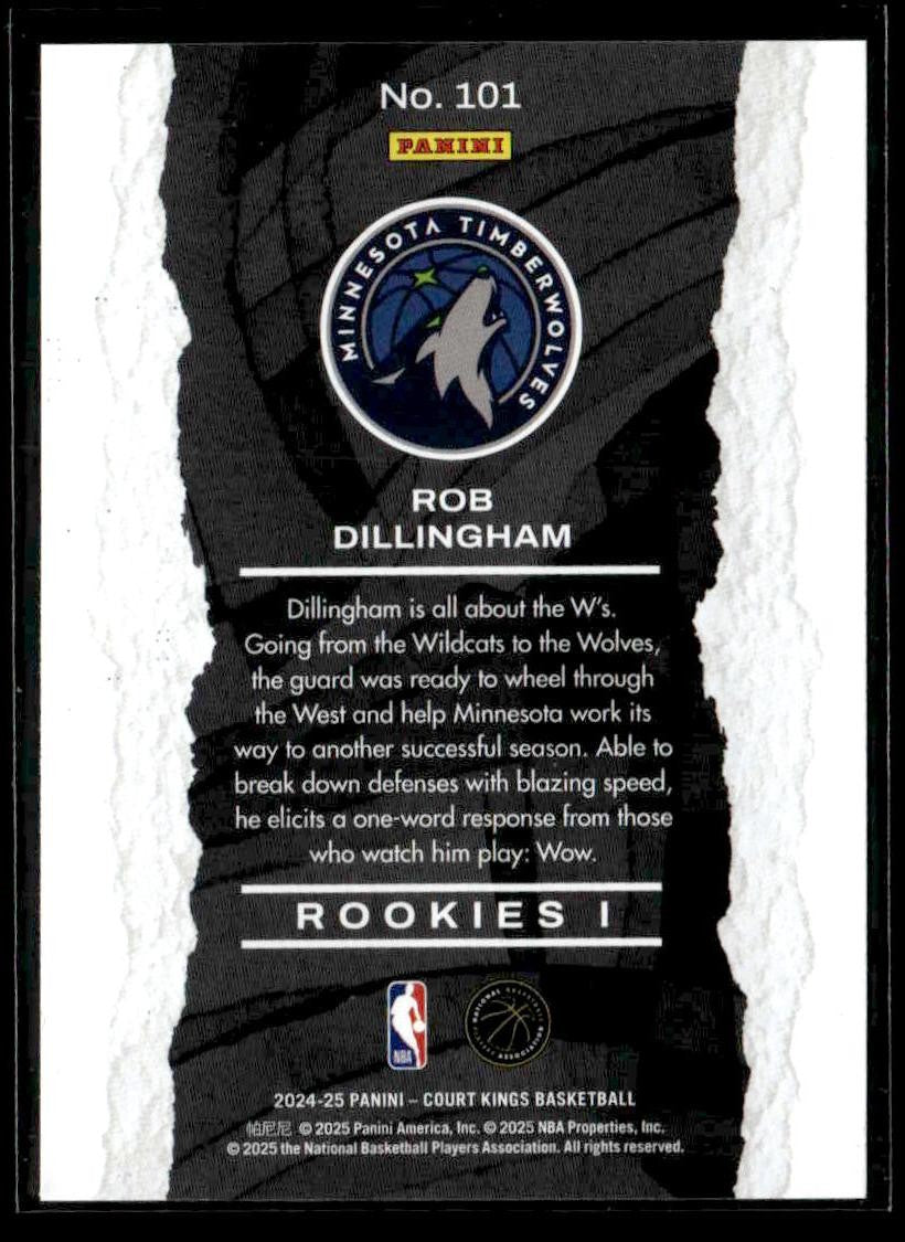 2024-25 Panini Court Kings #101 Rob Dillingham