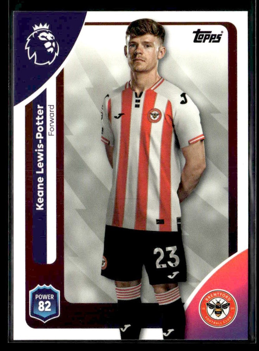 2025-26 Topps Premier League #66 Keane Lewis-Potter