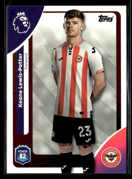 2025-26 Topps Premier League #66 Keane Lewis-Potter
