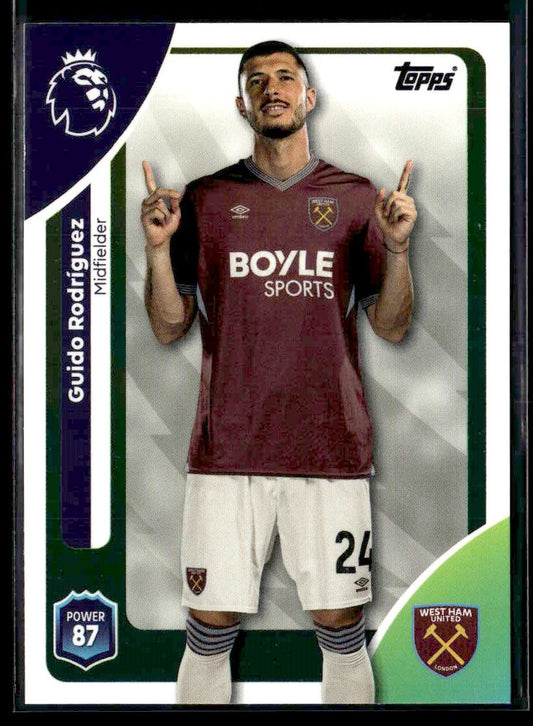 2025-26 Topps Premier League #280 Guido Rodríguez