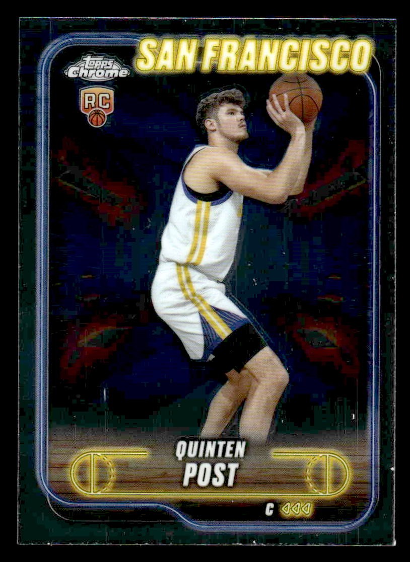 2024-25 Topps Chrome #121 Quinten Post
