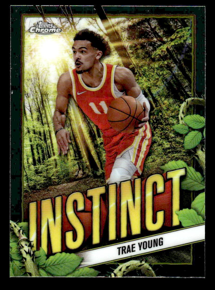 2024-25 Topps Chrome #INS-5 Trae Young Instinct