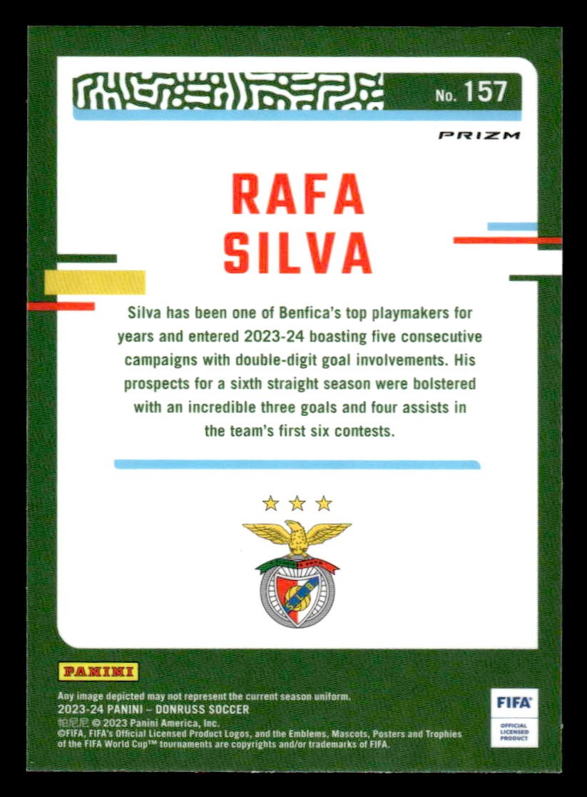 2023-24 Donruss #157 Rafa Silva Optic Holo