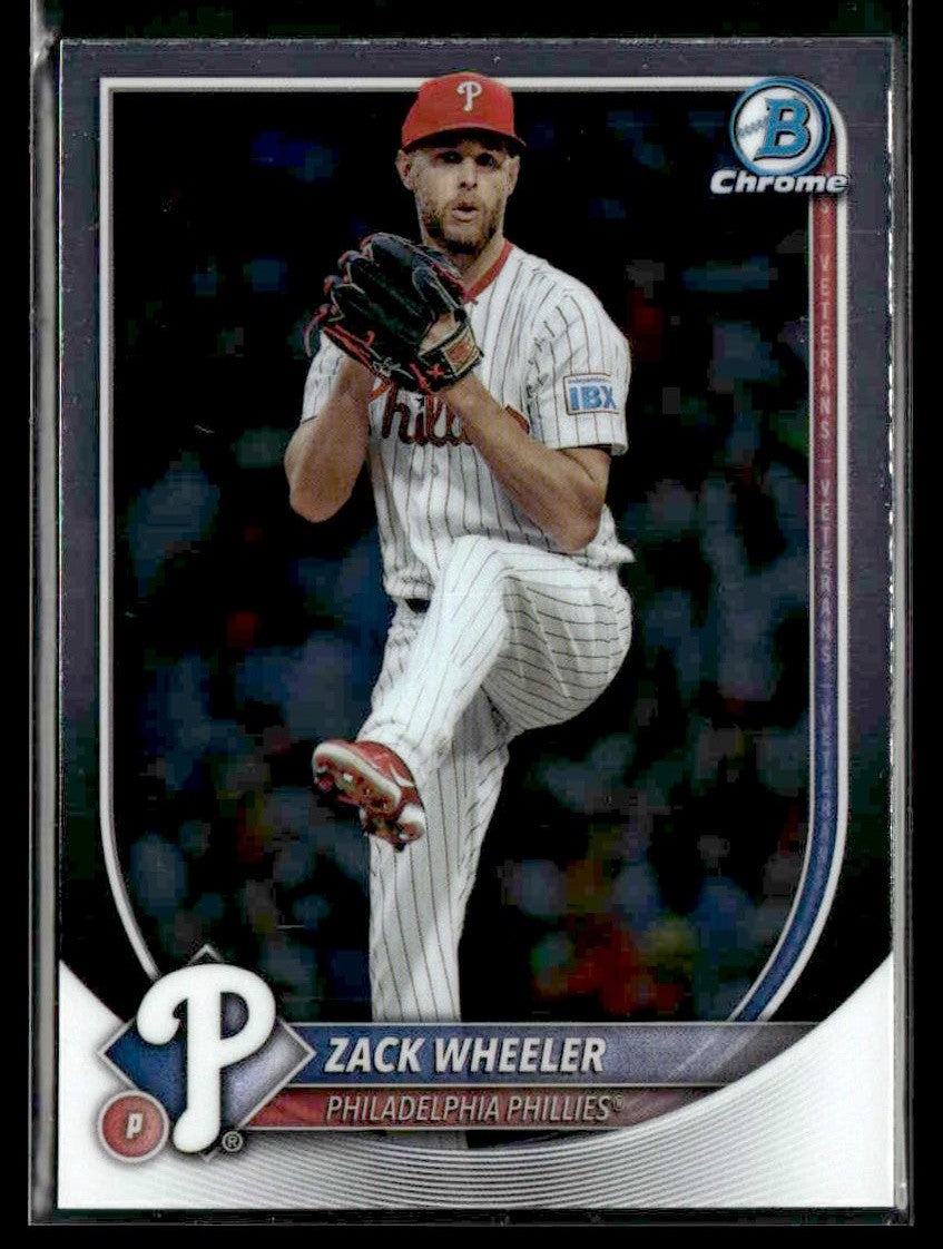 2025 Bowman Chrome #72 Zack Wheeler