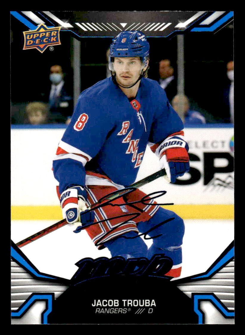 2022-23 Upper Deck MVP #149 Jacob Trouba Blue Script