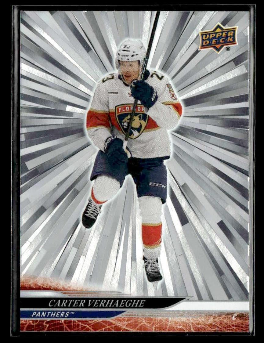 2024-25 Upper Deck #81 Carter Verhaeghe Outburst Silver