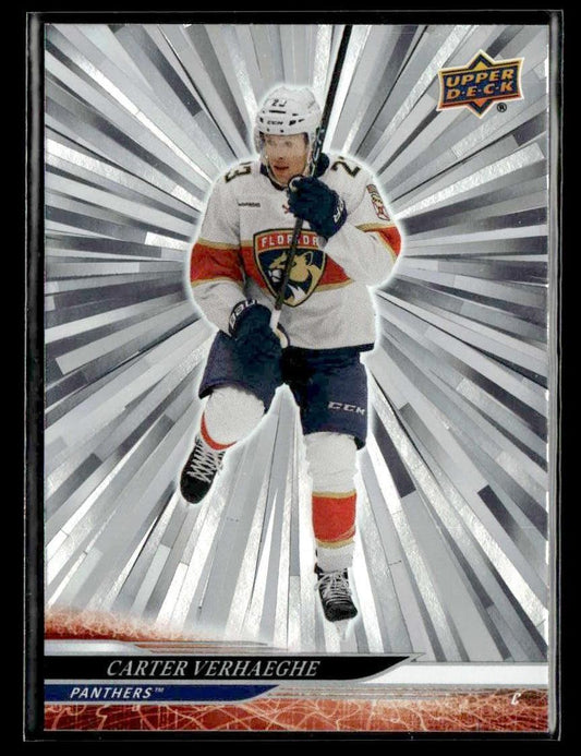 2024-25 Upper Deck #81 Carter Verhaeghe Outburst Silver