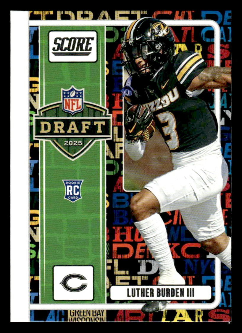 2025 Score #7 Luther Burden III NFL Draft