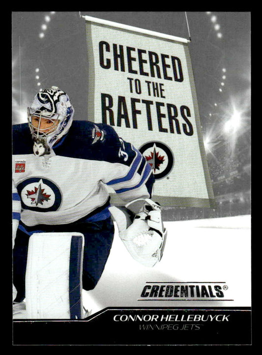 2024-25 Upper Deck Credentials #CR-CH Connor Hellebuyck Cheered to the Rafters