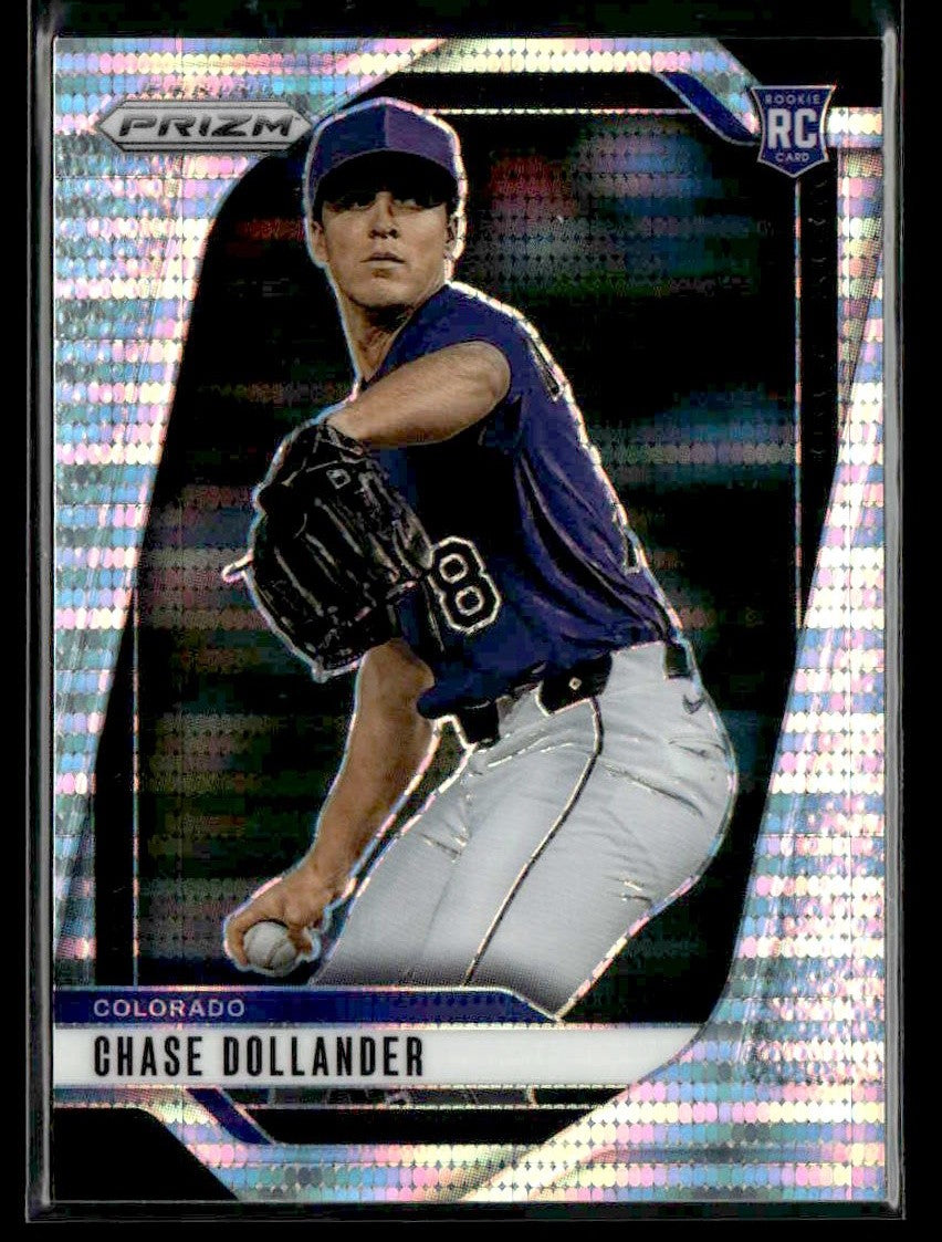 2025 Panini Prizm #217 Chase Dollander Pulsar Prizm #/499
