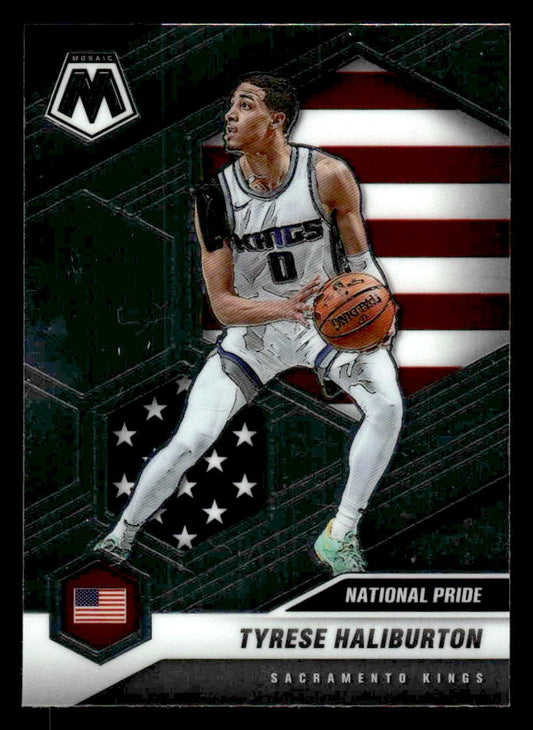 2020-21 Panini Mosaic #258 Tyrese Haliburton