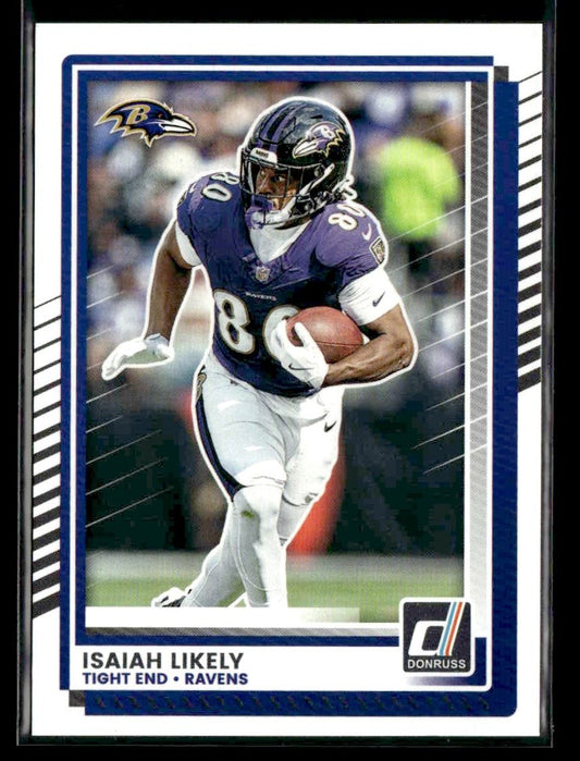 2025 Donruss #133 Isaiah Likely
