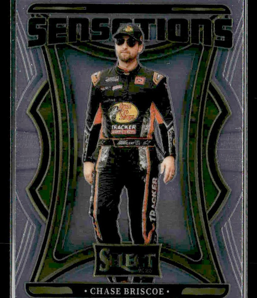 2025 Panini Select #13 Chase Briscoe Sensations