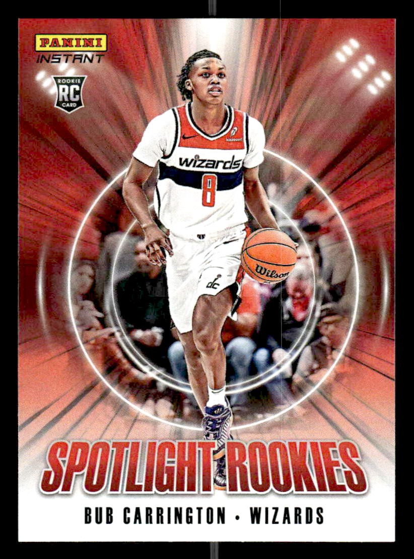 2024-25 Panini Instant NBA Spotlight Rookies #SR.14 Bub Carrington