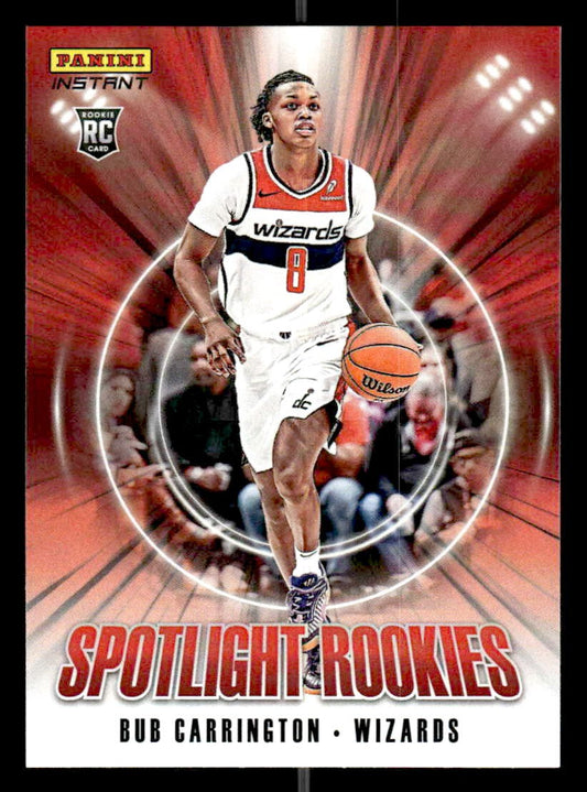 2024-25 Panini Instant NBA Spotlight Rookies #SR.14 Bub Carrington