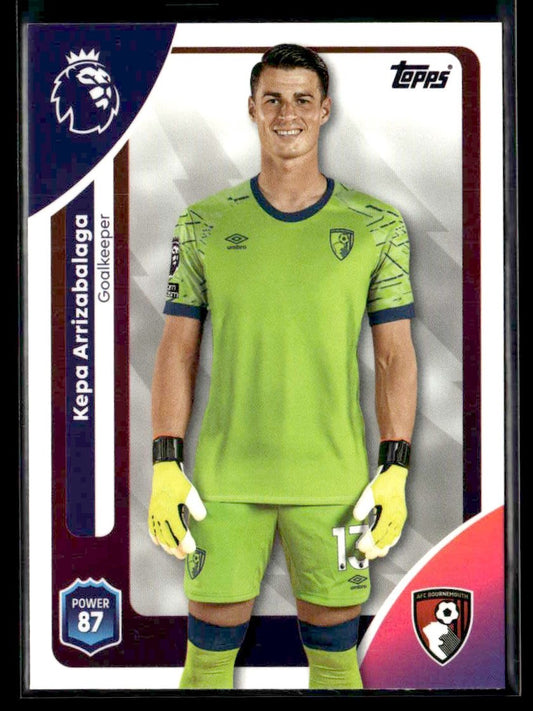 2025-26 Topps Premier League #38 Kepa Arrizabalaga