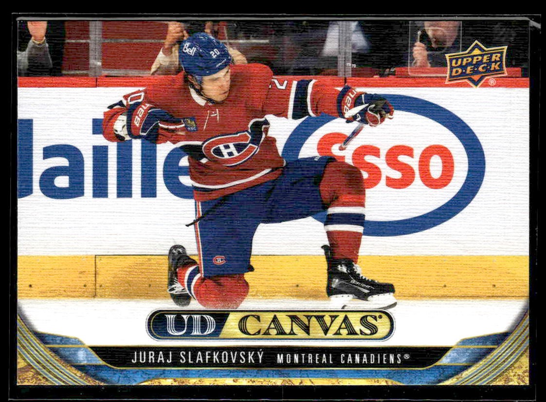 2024-25 Upper Deck #C-54 Juraj Slafkovsky UD Canvas
