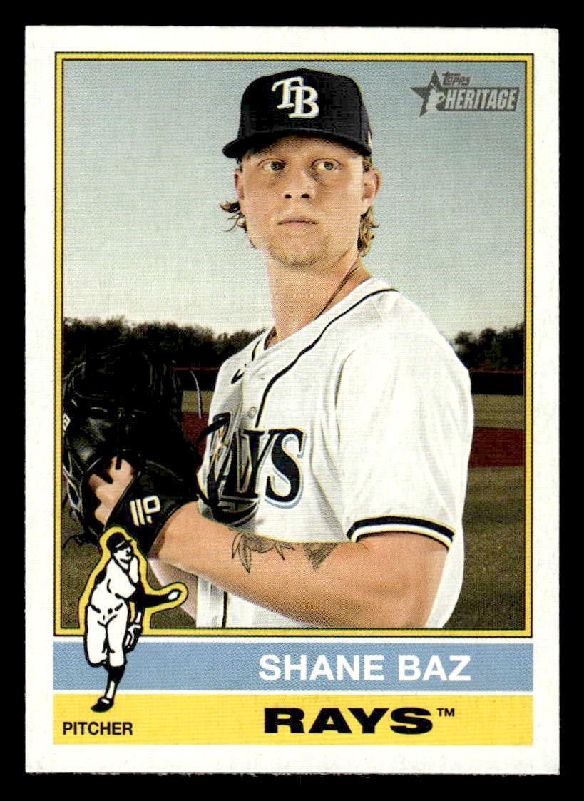 2025 Topps Heritage #363 Shane Baz