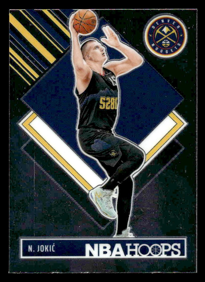 2024-25 Hoops #284 Nikola Jokic Base Hoops Tribute