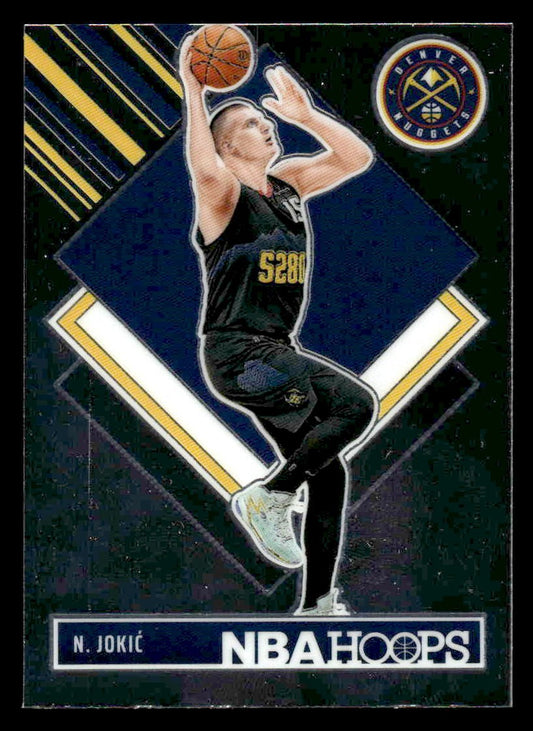 2024-25 Hoops #284 Nikola Jokic Base Hoops Tribute