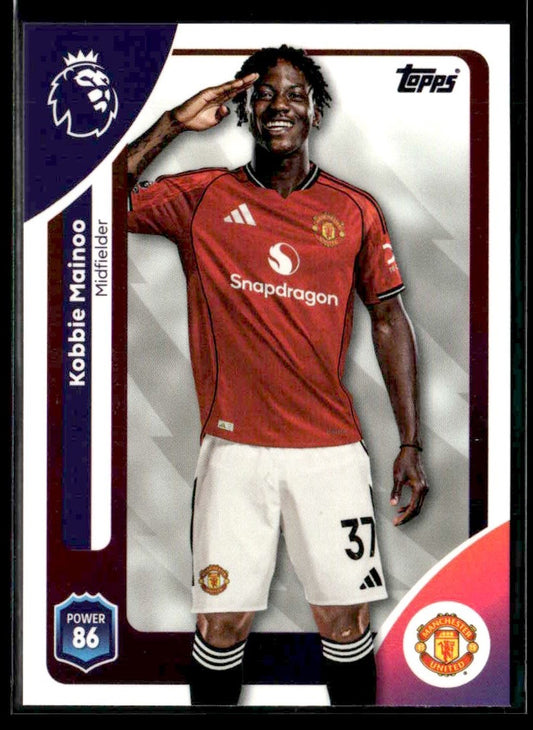 2025-26 Topps Premier League #206 Kobbie Mainoo