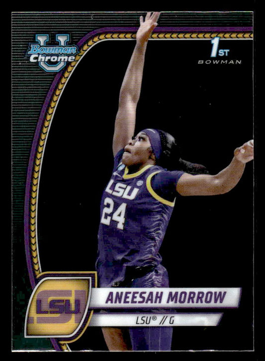 2024-25 Bowman University Chrome #6 Aneesah Morrow