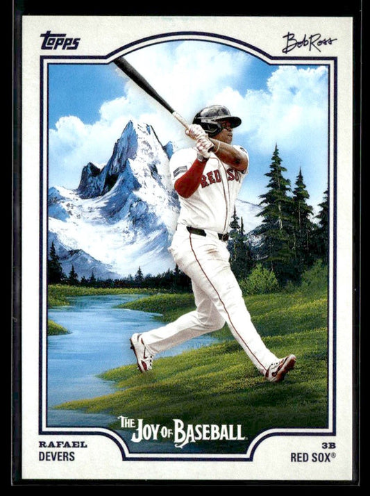 2025 Topps x Bob Ross: The Joy of Baseball #29 Rafael Devers