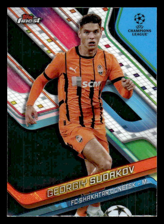 2024-25 Topps Finest UEFA Club Comp #40 Georgiy Sudakov