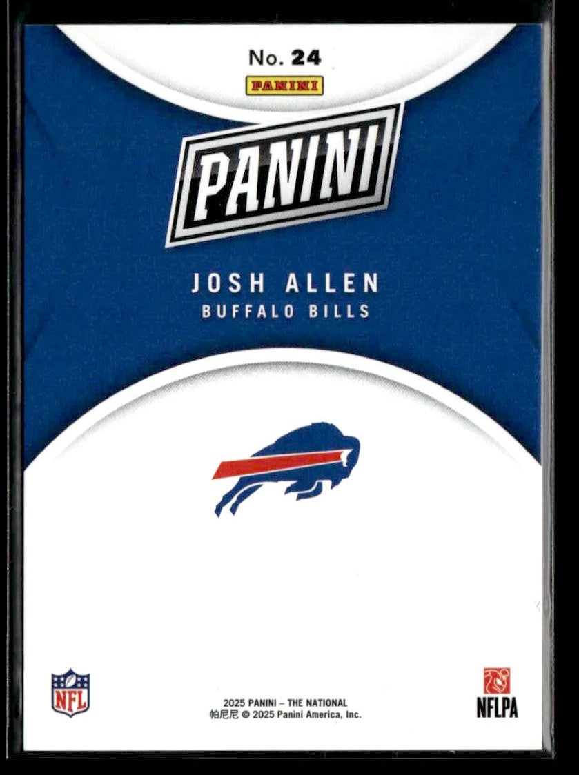 2025 Panini The National #24 Josh Allen Orange #132/199