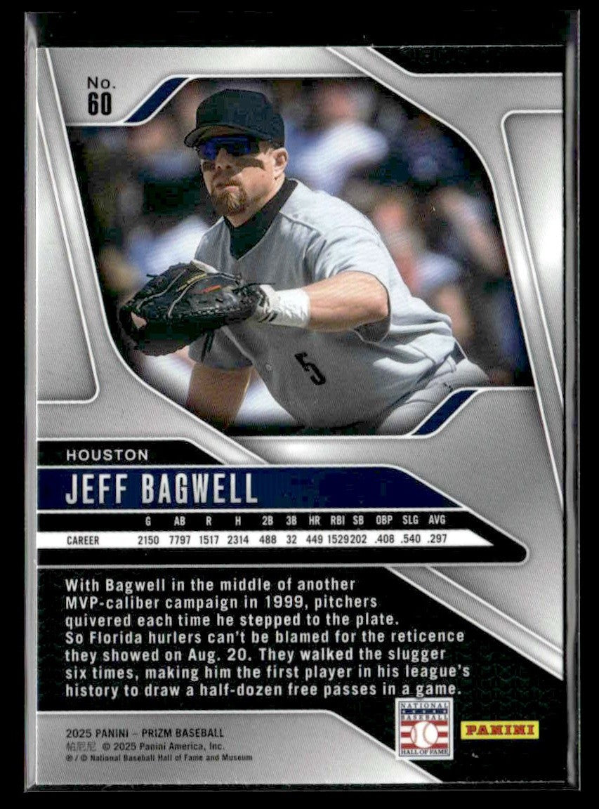 2025 Panini Prizm #60 Jeff Bagwell