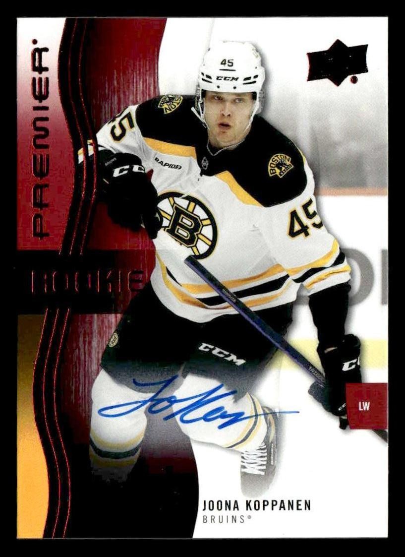 2023-24 Upper Deck Premier #108 Joona Koppanen Auto