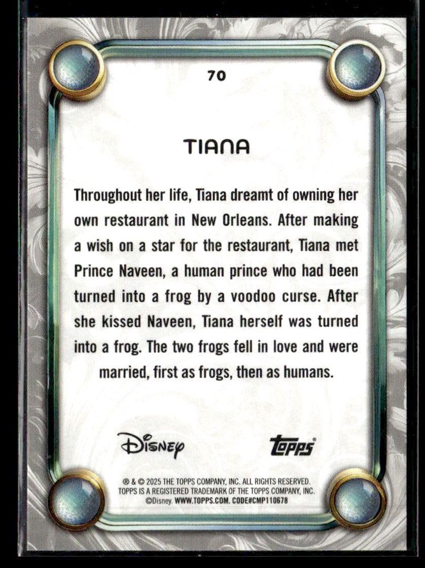 2025 Topps Disney Wonder #70 Tiana