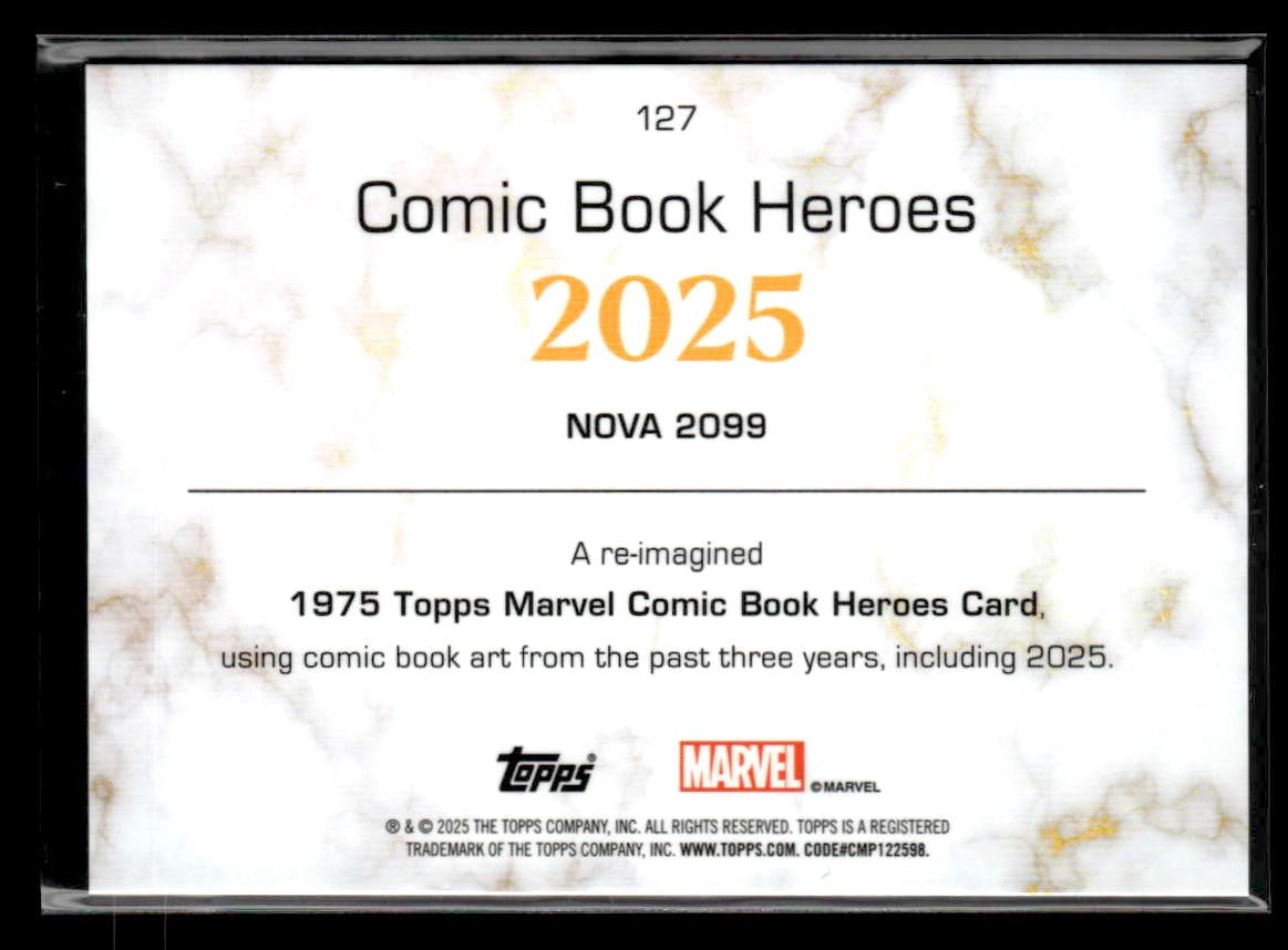 π Nova 2099 β 2025 Topps Marvel 1975 Golden Anniversary #127 π