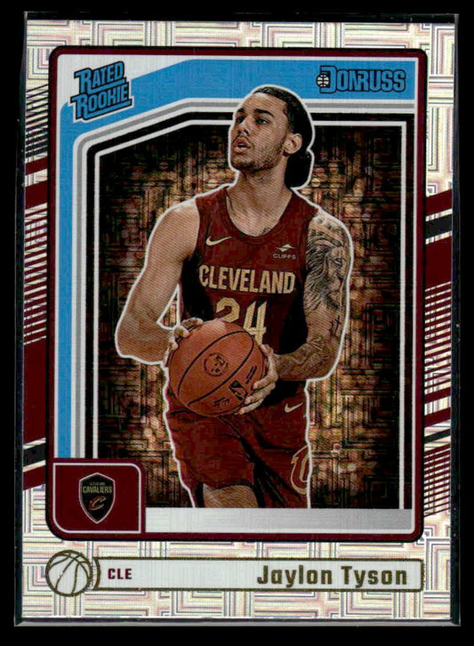 2024-25 Donruss #206 Jaylon Tyson Choice