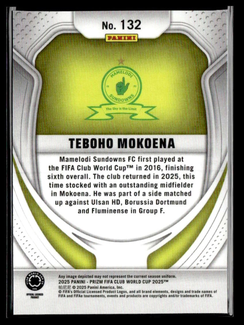 2025 Panini Prizm FIFA Club World Cup #132 Teboho Mokoena