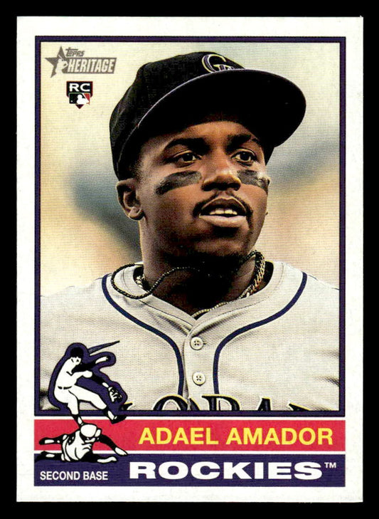 2025 Topps Heritage #61 Adael Amador