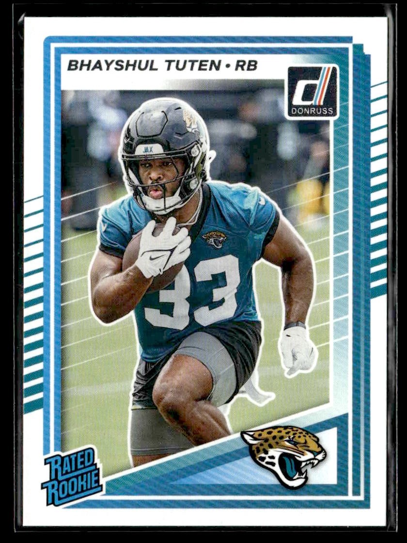 2025 Donruss #333 Bhayshul Tuten Rated Rookies