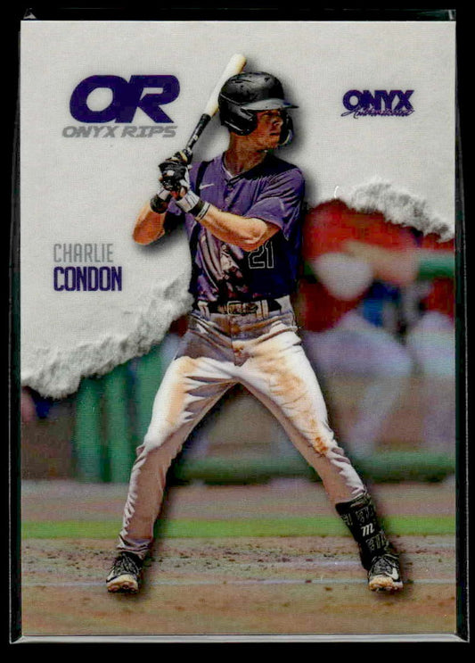 2025 Onyx Rips #ORB-CHCO Charlie Condon Refractor